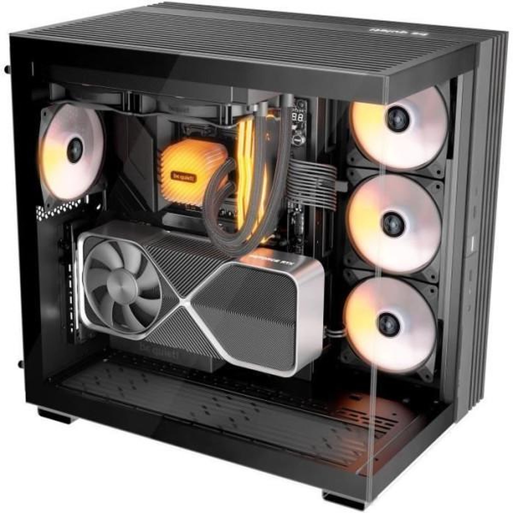 Voir la diapositive 3 : BE QUIET Boîtier pc - be quiet! - light base 600 dx - silencieux - design élégant - atx compatible