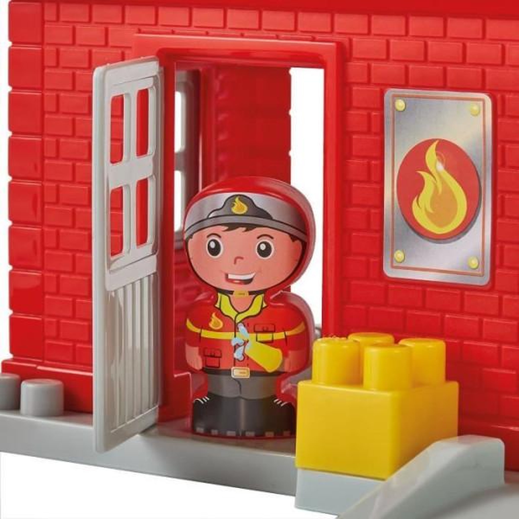 Voir la diapositive 4 : Ecoiffier ECOIFFIER 2980 Abrick - Caserne des pompiers - Au feu les pompiers