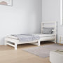 Voir la diapositive 1 : VIDAXL Lit coulissant sans matelas blanc 2x(90x190) cm