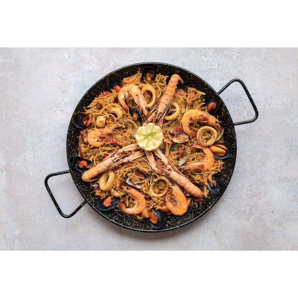 MEVA Rechaud gaz fonte véritable 9.8 KW 4 pieds 3 robinets + Tuyau gaz 1.50m et Détendeur Butane