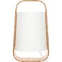 Voir la diapositive 2 : ATMOSPHERA Lampe en bambou Life - H. 35 cm - Blanc