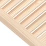 Voir la diapositive 4 : VIDAXL Porte d armoire à persiennes 61,5x59,4 cm bois de pin massif
