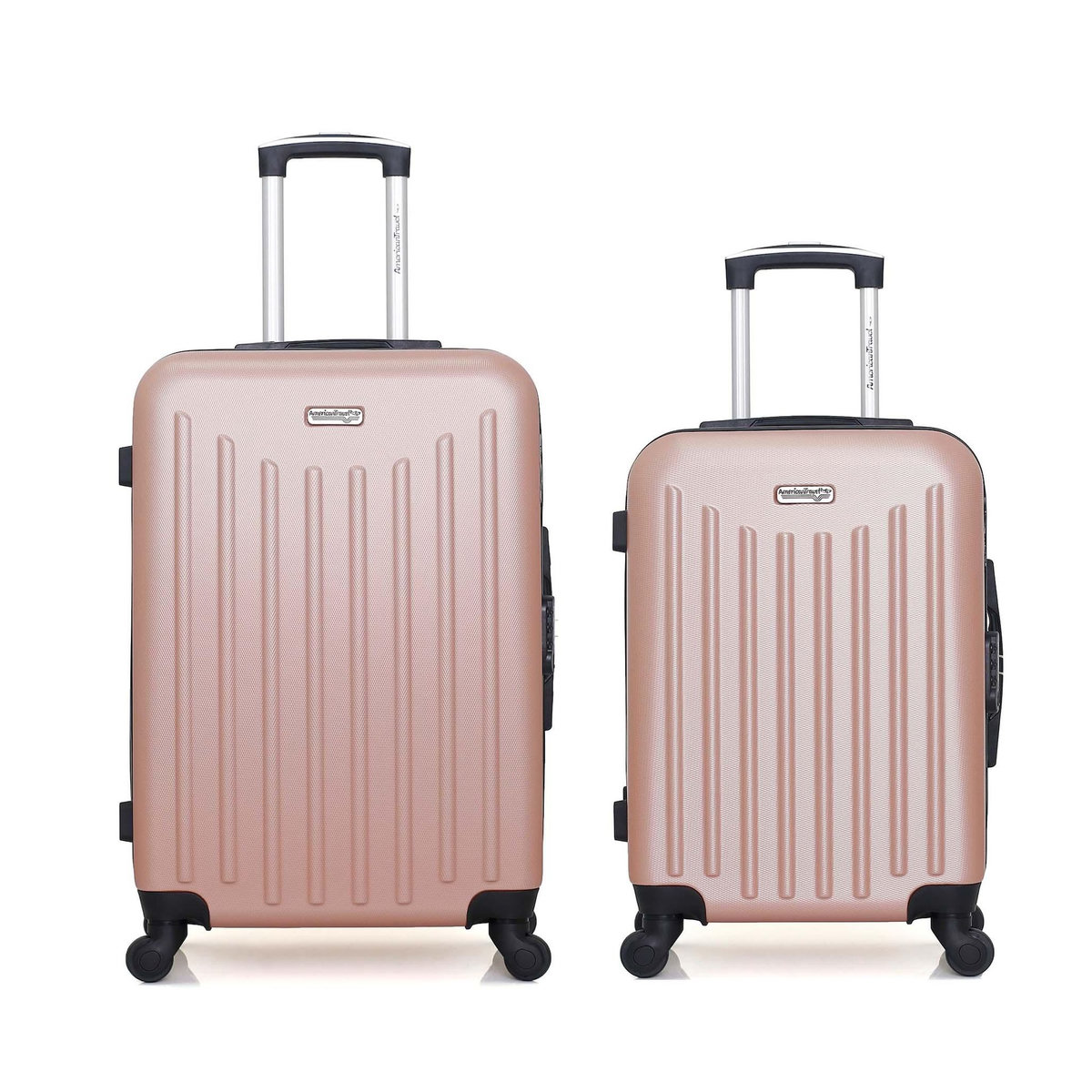 AMERICAN TRAVEL AMERICAN TRAVEL - Lot de 2 - Valise weekend et valise cabine BROOKLYN