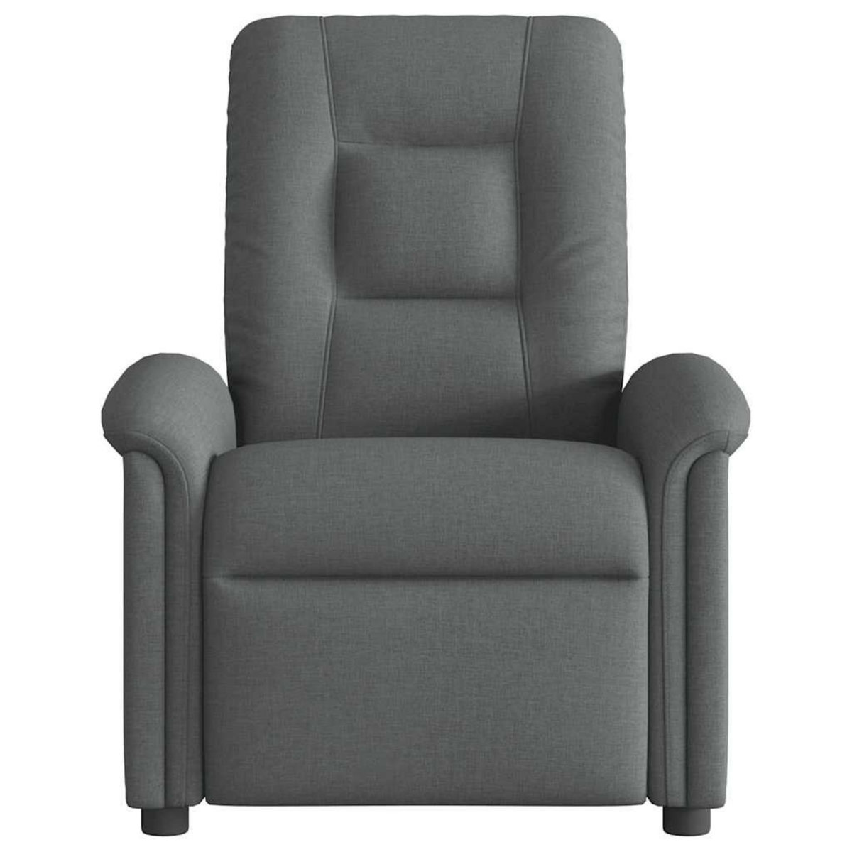 VIDAXL Fauteuil inclinable electrique Gris fonce Tissu