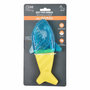 Voir la diapositive 4 : Paris Prix Jouet pour Chien Givré  Requin  18cm Bleu & Jaune