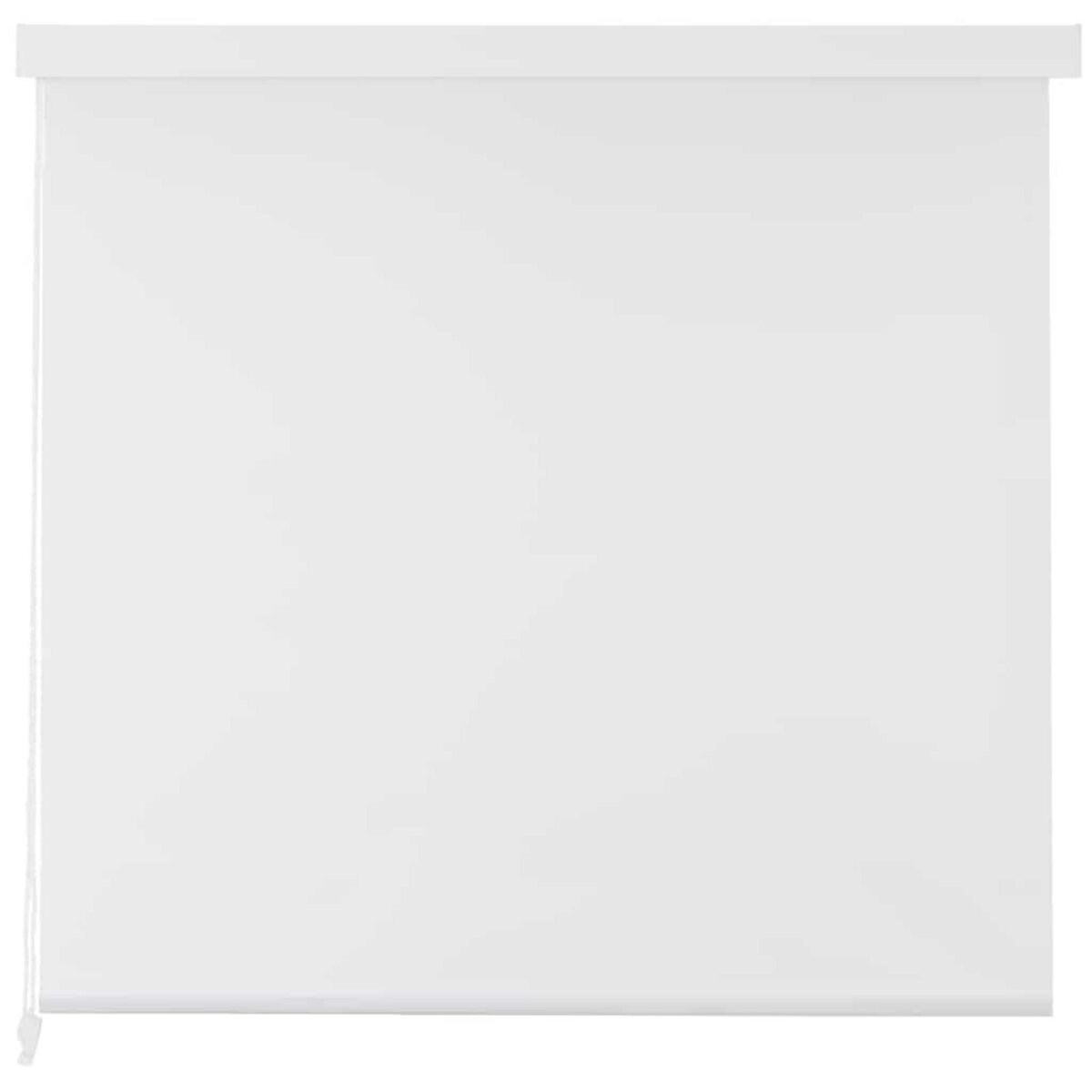 VIDAXL Store roulant de douche 100x240 cm Blanc