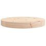 Voir la diapositive 4 : VIDAXL Dessus de table rond Ø30x3 cm bois de pin massif