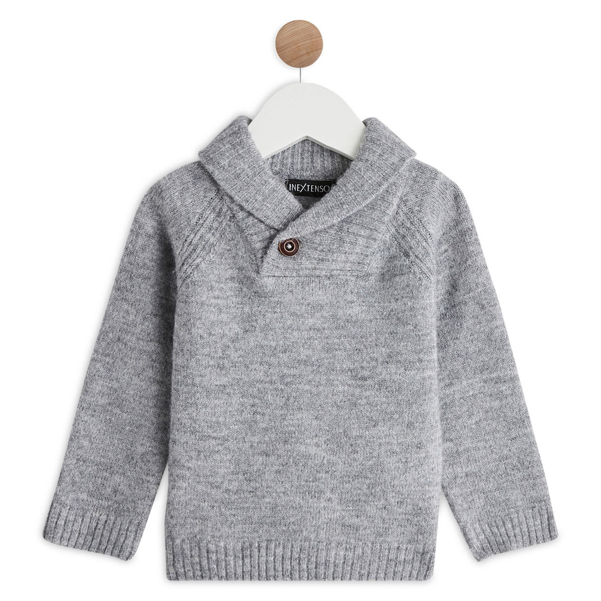 IN EXTENSO Pull col chale bébé garçon