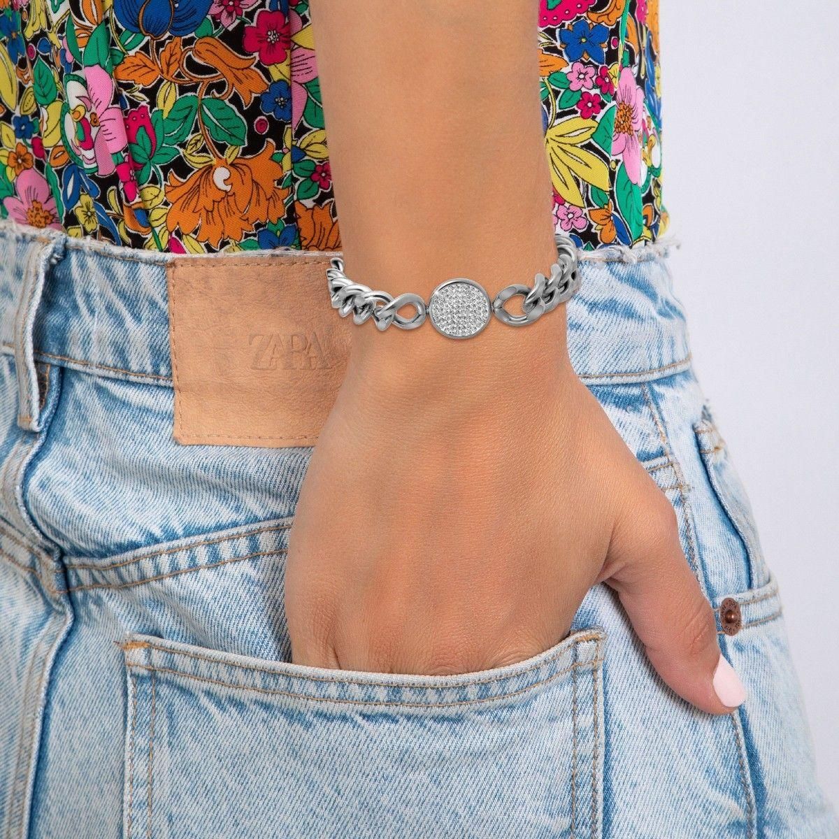 SC CRYSTAL Bracelet par SC Crystal orné de Cristaux scintillants