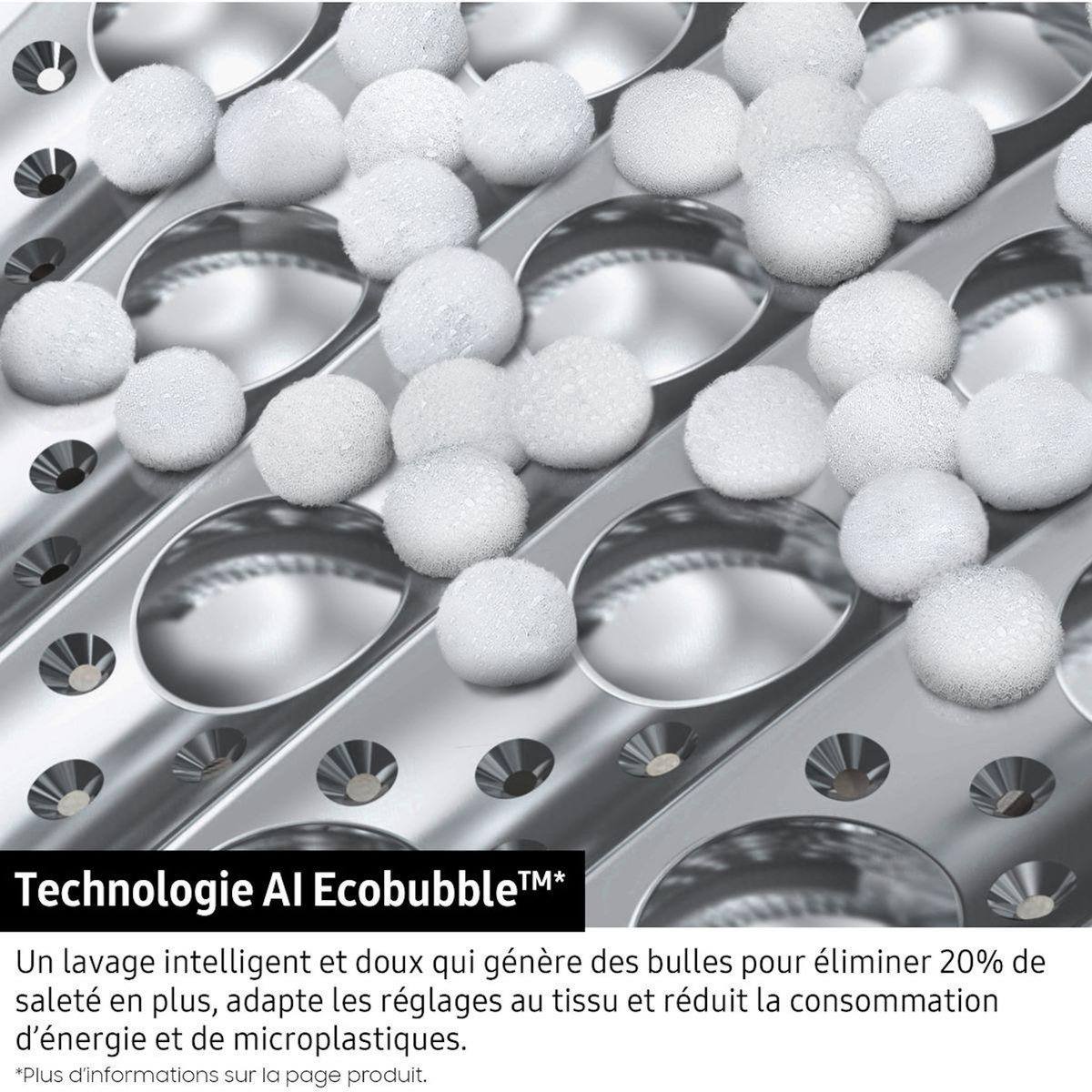 Samsung Lave linge hublot WW10FG5U34AEEF