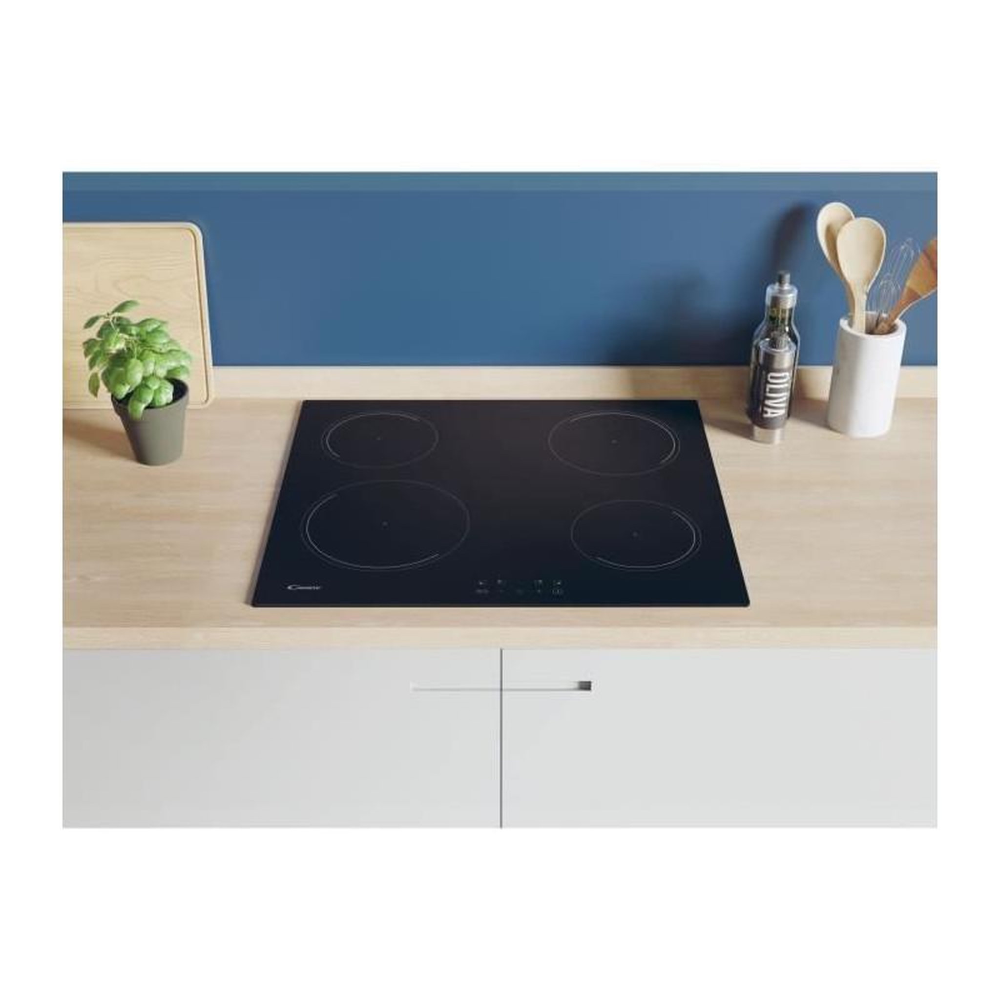 Voir la diapositive 3 : Candy Plaque induction CANDY - 4 feux - 21 cm - CI642CBB/1