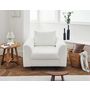 Voir la diapositive 6 : LISA DESIGN Rune - fauteuil - en tissu bouclette