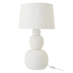 Paris Prix Lampe à Poser en Céramique  Renee  67cm Blanc