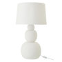 Voir la diapositive 1 : Paris Prix Lampe à Poser en Céramique  Renee  67cm Blanc