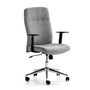 Voir la diapositive 1 : VS VENTA-STOCK Fauteuil de Bureau relevable et reclinable Sam, Tissu Gris Clair