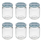 FIVE Lot de 6 Pots à Confiture en Verre  Jarro  0,5L Transparent