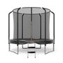 Voir la diapositive 1 : JUMP4FUN Trampoline Semi-Pro Jump4fun 8FT-244cm Noir