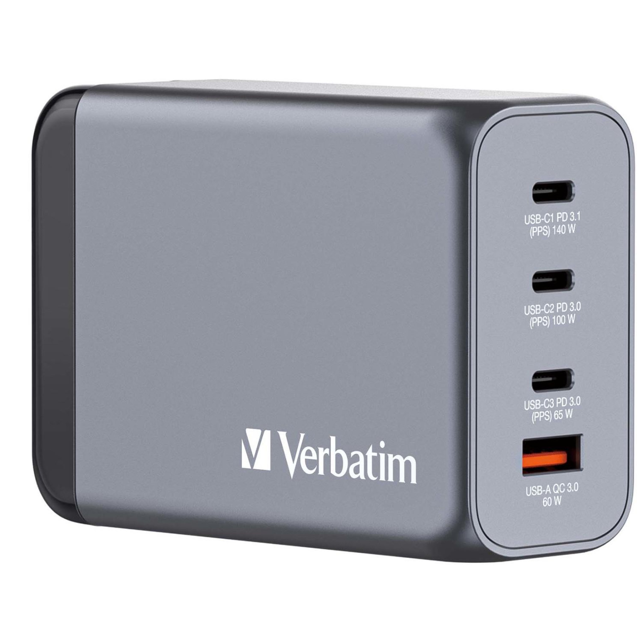 Voir la diapositive 2 : Verbatim Verbatim gnc-240 universel noir, gris secteur charge rapide intérieure