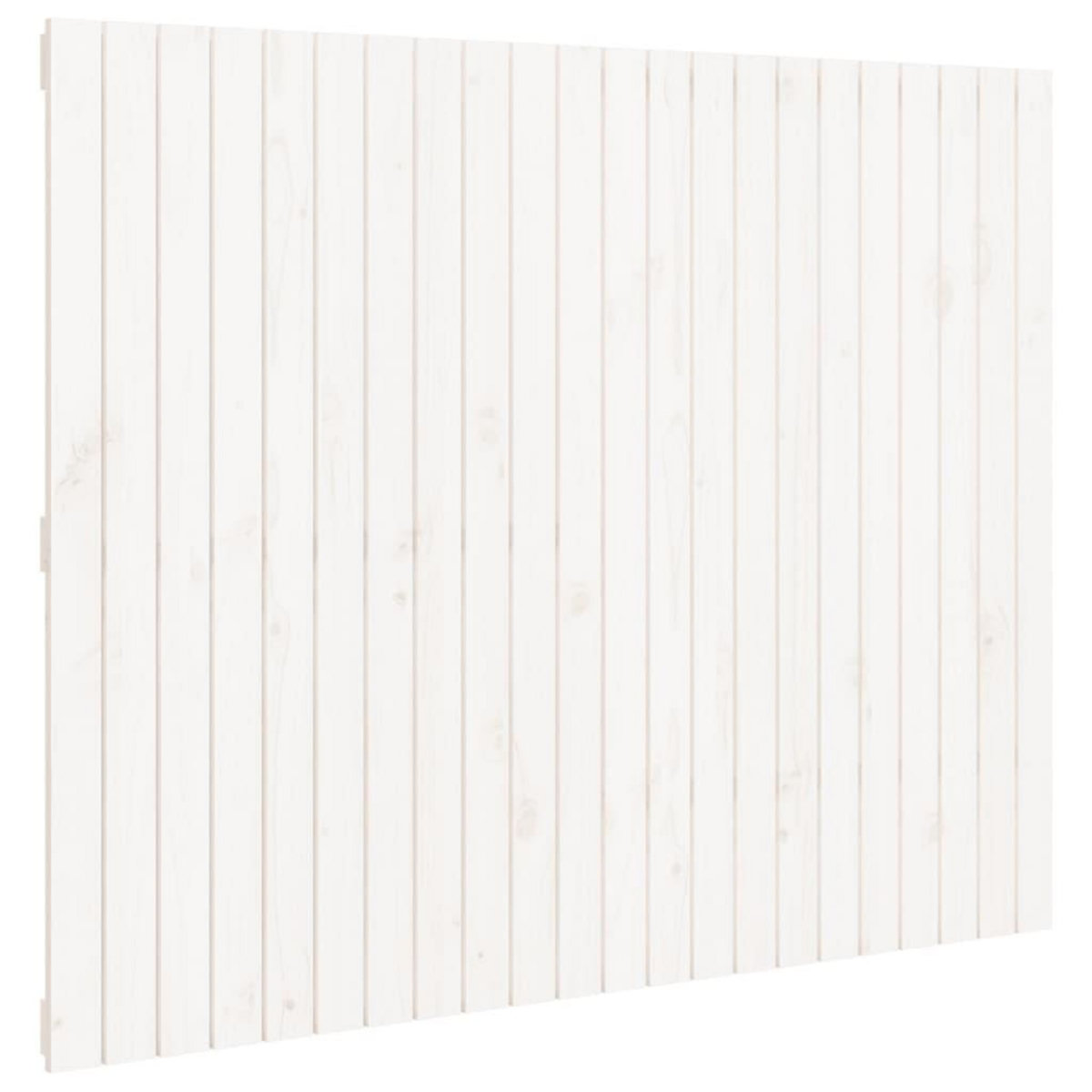 VIDAXL Tete de lit murale Blanc 140x3x110 cm Bois massif de pin
