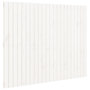 Voir la diapositive 2 : VIDAXL Tete de lit murale Blanc 140x3x110 cm Bois massif de pin