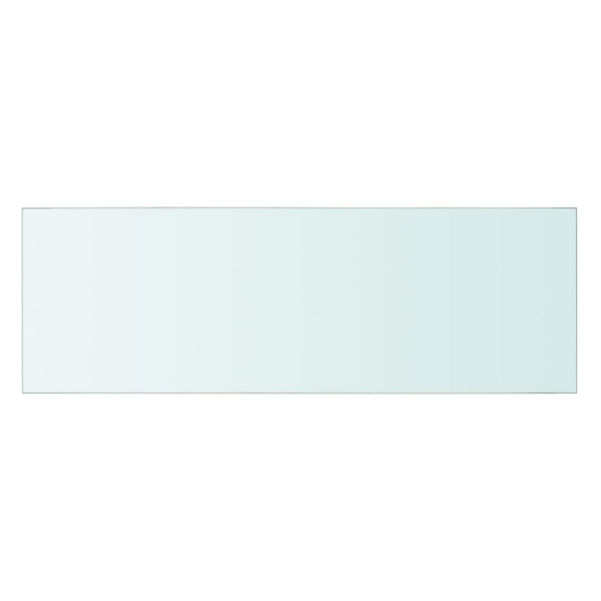 VIDAXL Panneau pour etagere Verre transparent 60 x 20 cm