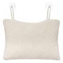 Voir la diapositive 1 : FIVE Oreiller de Bain 2 Ventouses  Textile  33cm Beige