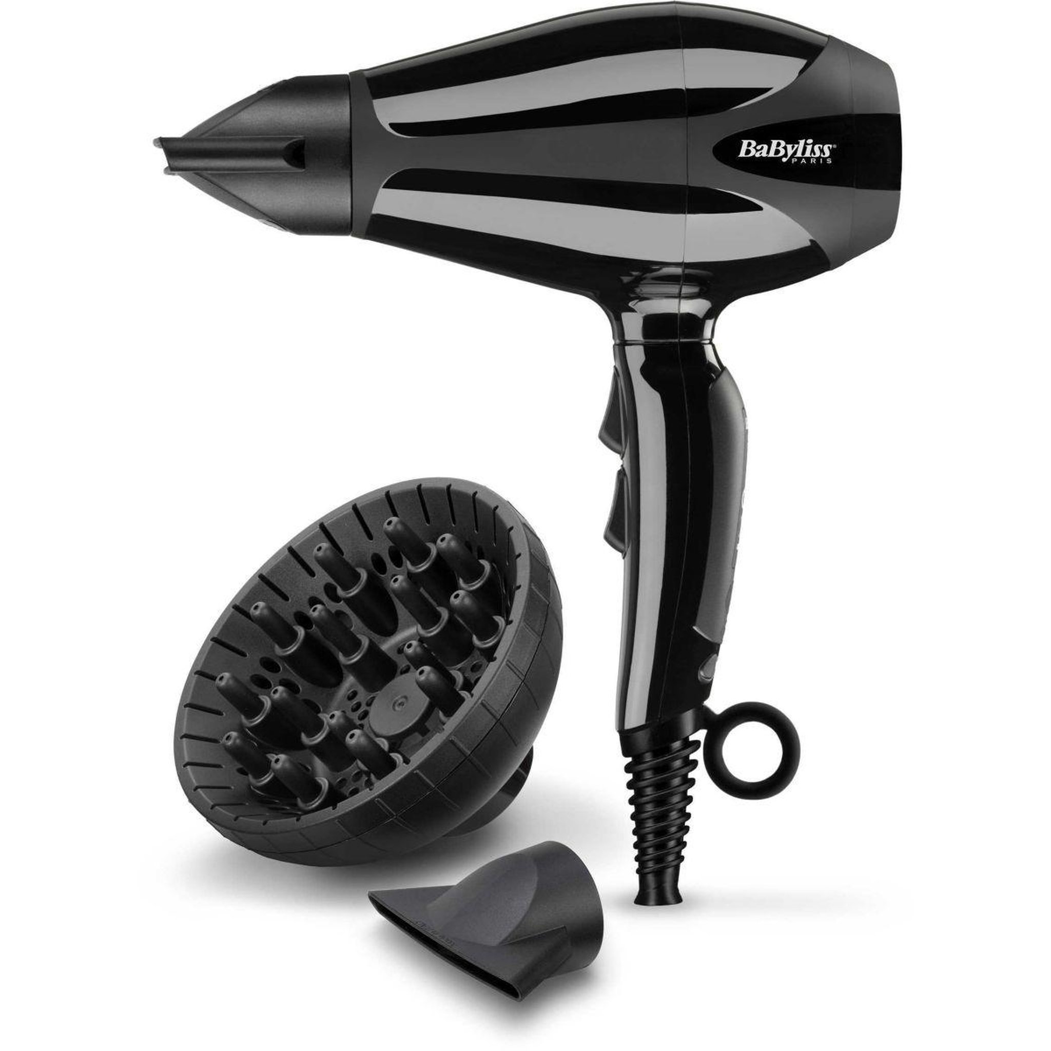 Voir la diapositive 1 : BABYLISS Sèche cheveux professionnel Compact Pro 2400 6715DE