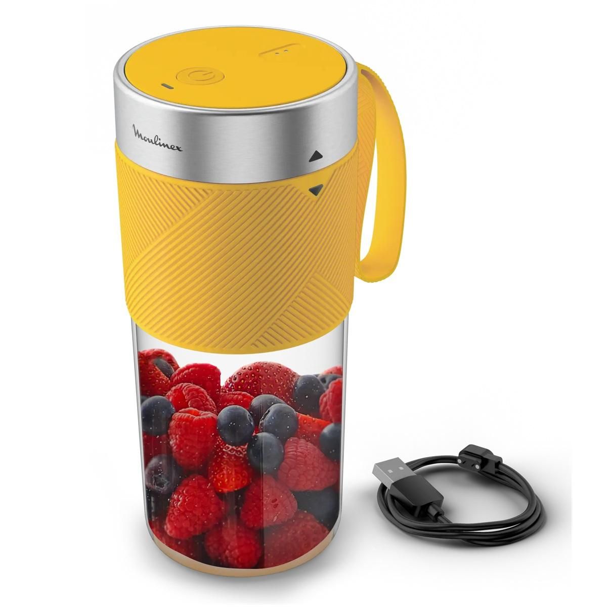 MOULINEX Mini blender portable sans fil 300ml - LM1C0210