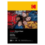 Kodak Papier d impression Kodak 25 feuilles de papier photo 180gsm, brillant, Format A4