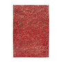 Voir la diapositive 1 : Paris Prix Tapis en Cuir Fait Main  Finish  Rouge & Or