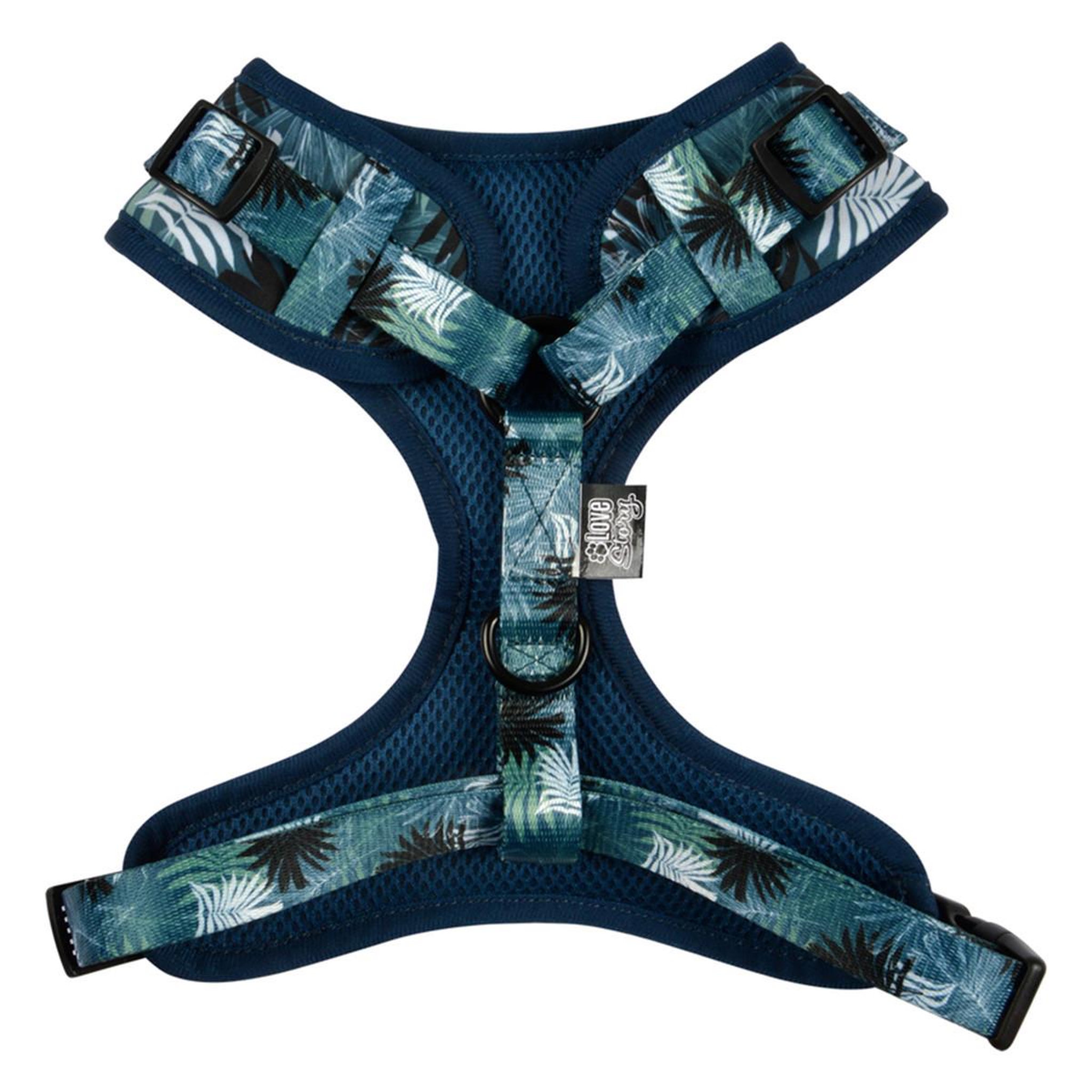 LOVE STORY Harnais pour chien réglable  eden  54cm bleu