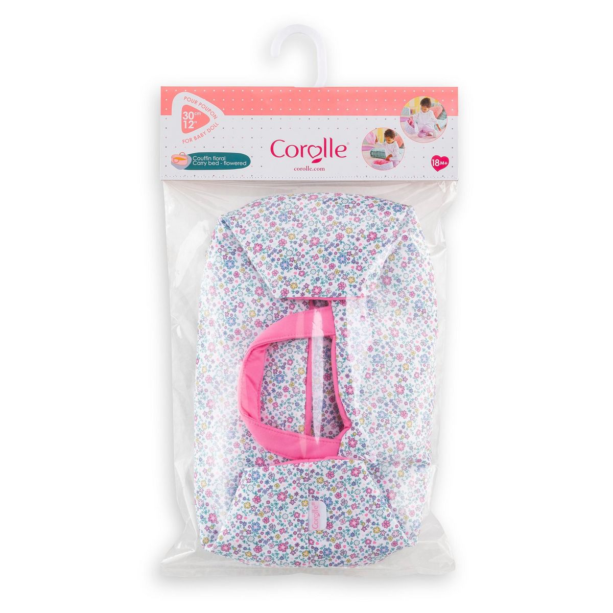 Corolle Couffin Floral pour poupon 30 cm