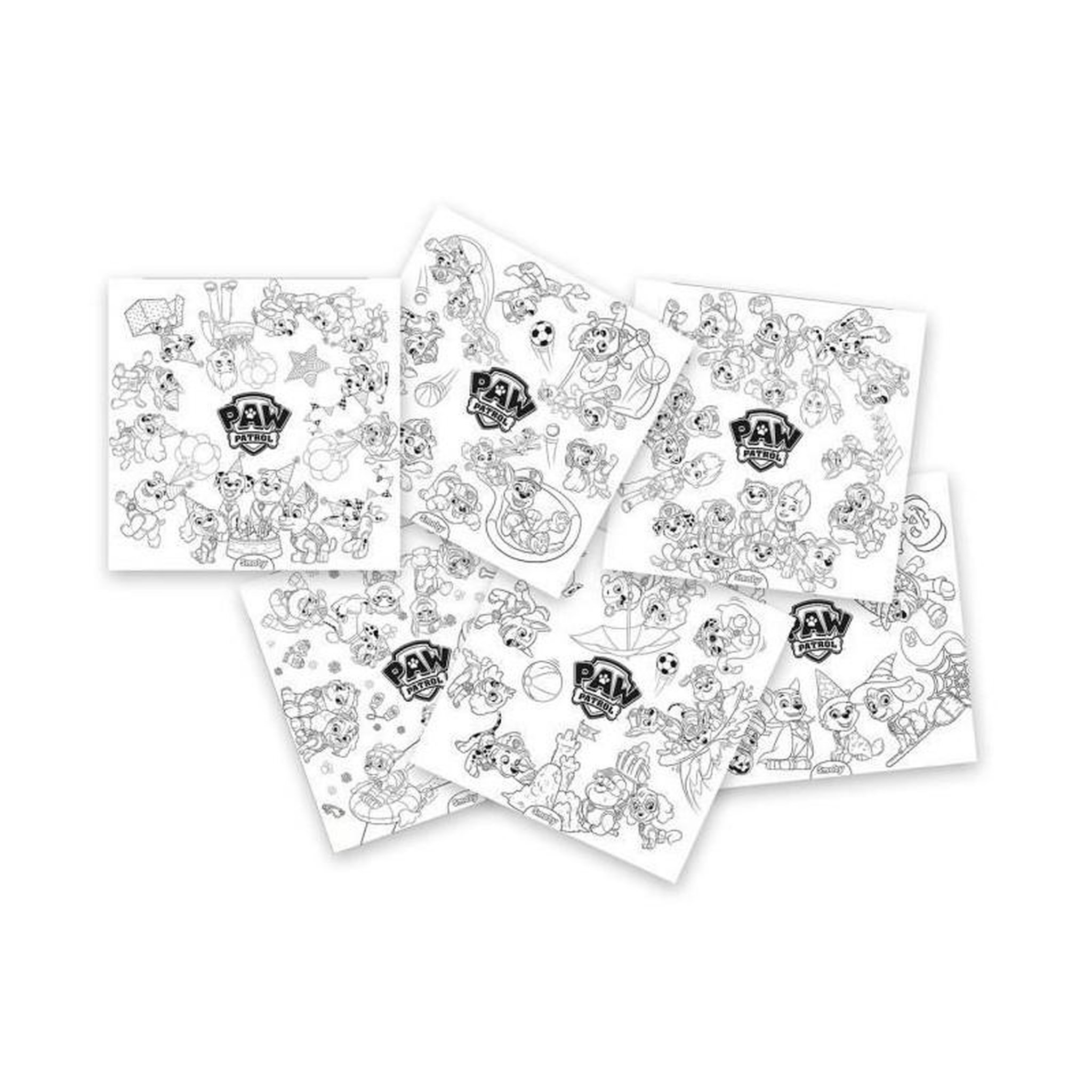 Voir la diapositive 3 : SMOBY Smoby - Recharge Coloriages pour la Kid table créative - 10 feuilles de coloriages Pat' Patrouille
