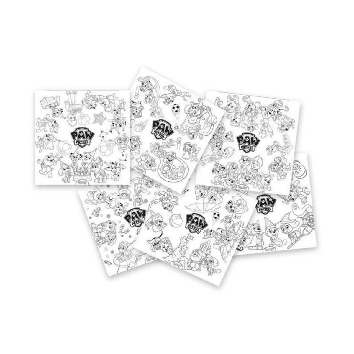 SMOBY Smoby - Recharge Coloriages pour la Kid table créative - 10 feuilles de coloriages Pat' Patrouille