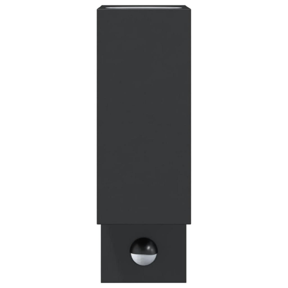 VIDAXL Applique murale d'exterieur avec capteurs noir