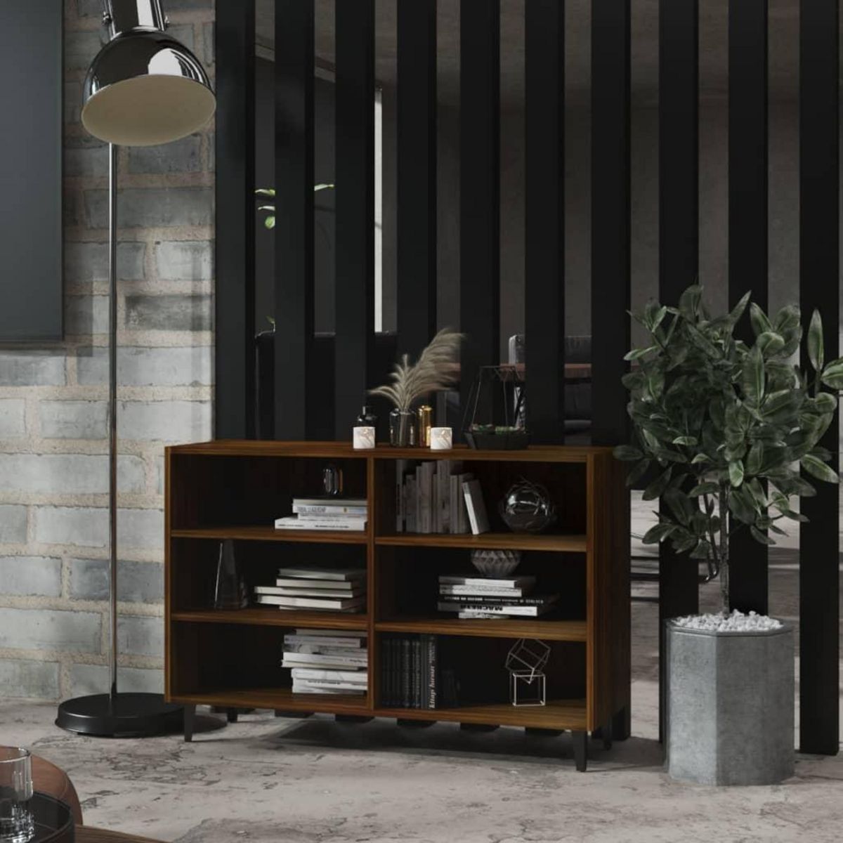 VIDAXL Buffet chene marron 103,5x35x70 cm bois d'ingenierie