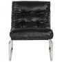 Voir la diapositive 2 : Paris Prix Fauteuil Design  Clip  76cm Noir