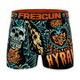 Voir la diapositive 3 : FREEGUN Lot de 4 boxers homme Hyraw Skull