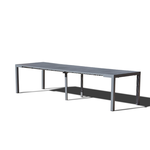 CONCEPT USINE Console extensible 2 à 12 places en aluminium OLHAO