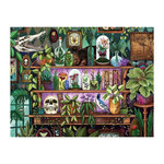 RAVENSBURGER Puzzle 2000 pièces - Bibelots et objets de sorcière, Plantes - Premium - Dès 14 ans