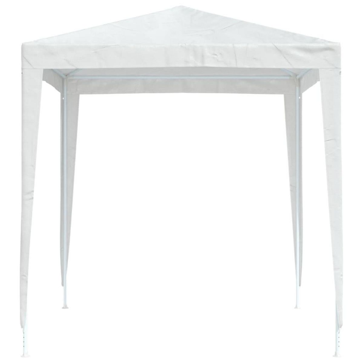 VIDAXL Tente de reception 2x2 m Blanc