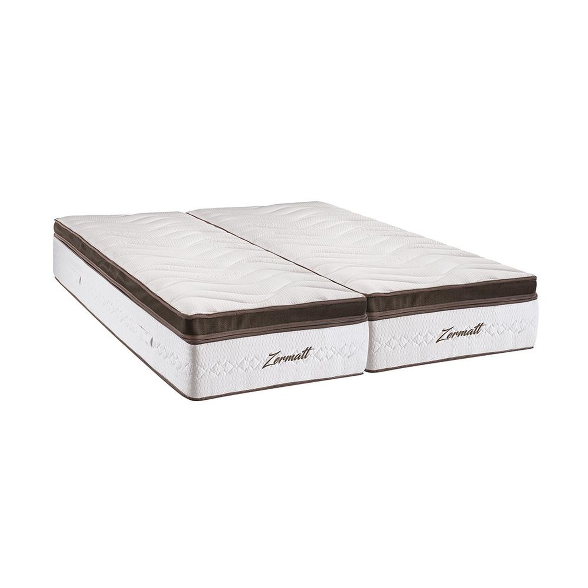 BELLECOUR Bellecour literie | matelas zermatt jumelle | mousse avec mémoire de forme. Coloris disponibles : Blanc