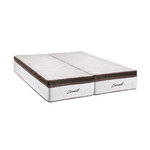 BELLECOUR BELLECOUR LITERIE | Matelas ZERMATT Jumelle | Mousse avec mémoire de forme. Coloris disponibles : Blanc
