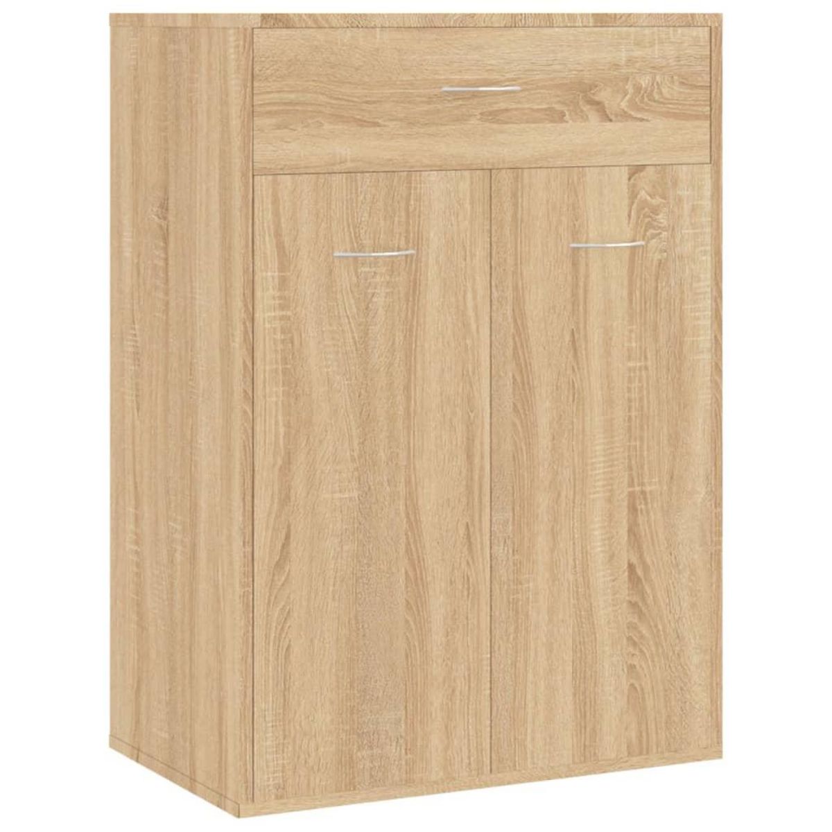 VIDAXL Armoire a chaussures Chene sonoma 60x35x84 cm Bois d'ingenierie