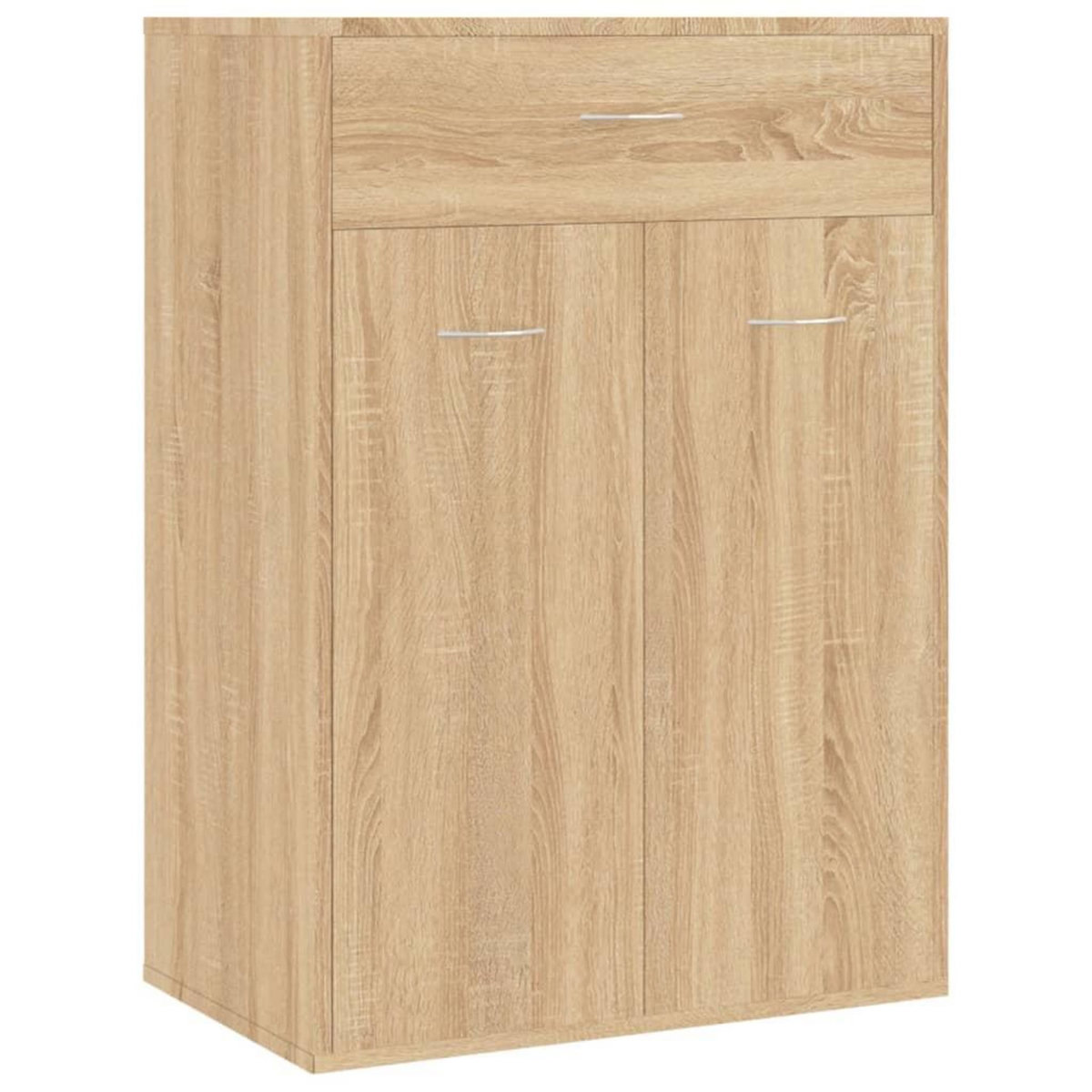 VIDAXL Armoire a chaussures Chene sonoma 60x35x84 cm Bois d'ingenierie