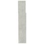 Voir la diapositive 4 : VIDAXL Armoire de tete de lit Gris beton 200x19x103,5 cm