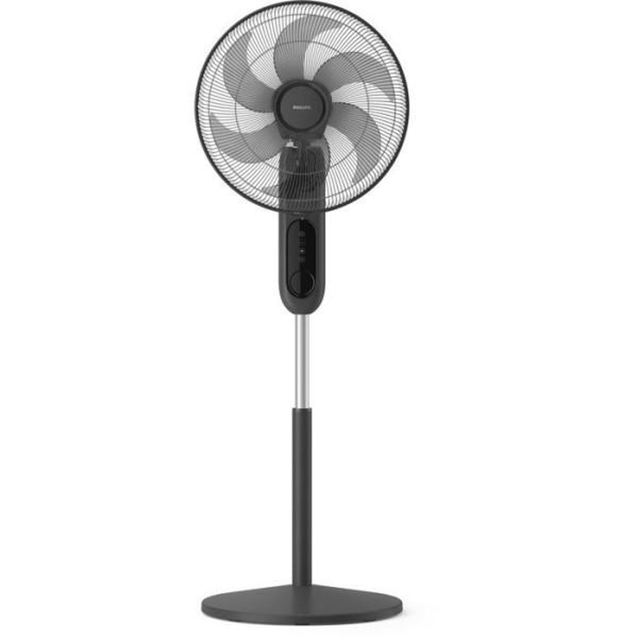 Philips Ventilateur sur pied - PHILIPS - CX1520/01 - Série 1000 - Silencieux - 2-en-1 - Flux d'air de 3330 m³/h - 43 db(A)? - Noir