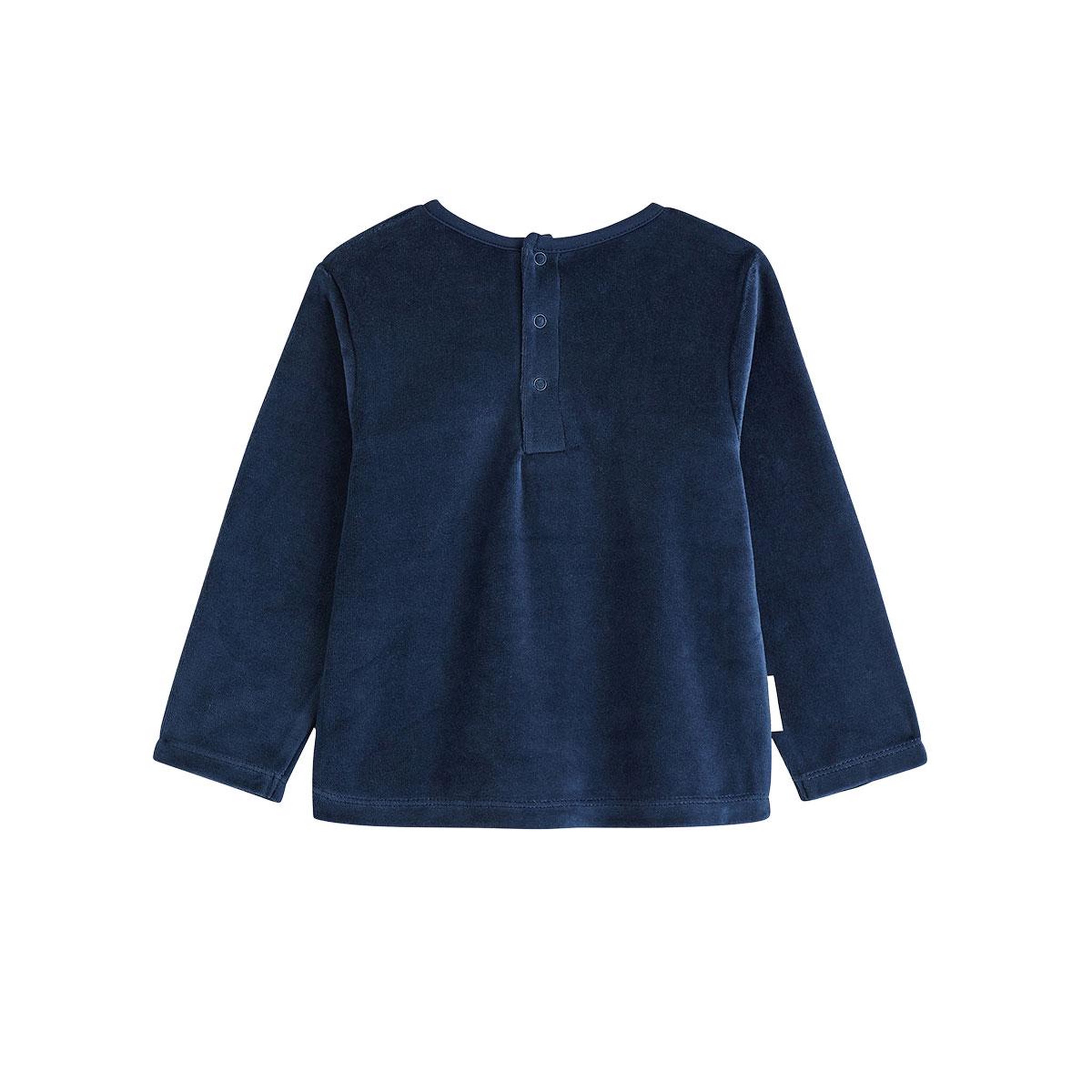 Voir la diapositive 4 : PETIT BEGUIN Lot de 2 pyjamas enfant 2 pièces en velours mathéo