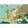 CLEMENTONI Puzzle 250 pièces Exploring Maps : Europe - Monuments et Merveilles