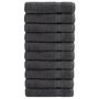 Voir la diapositive 1 : VIDAXL Essuie mains de qualité supérieure SOLUND 10 pcs anthracite